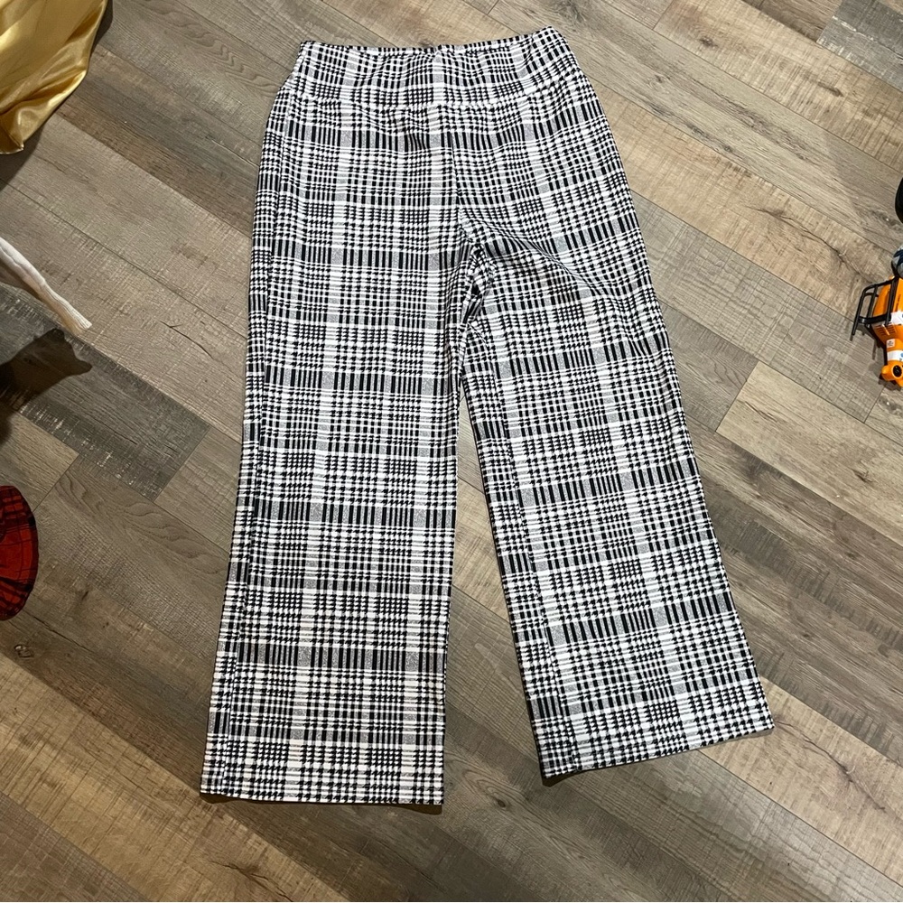 Cute work plaid pants